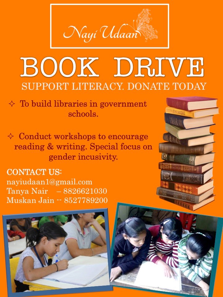 Book Collection Drive : Nayi Udaan
