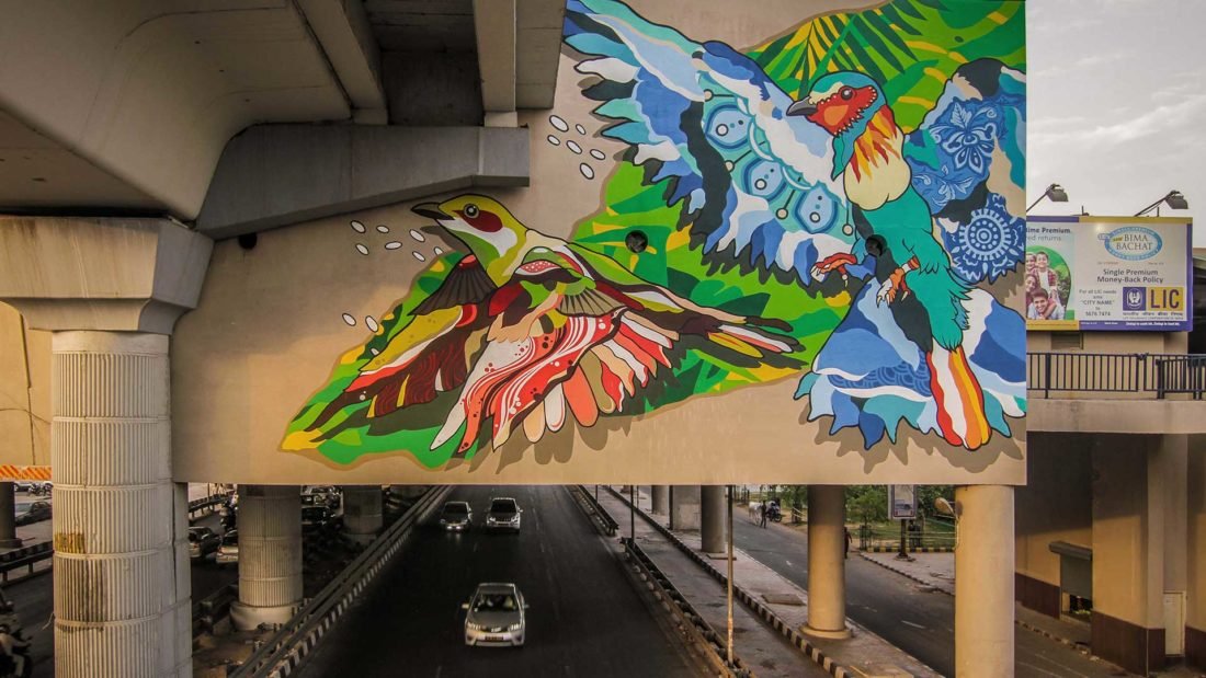 10 More Metro Stations Across Delhi Will Have Wall Art To Help Turn Waste Into Taste!