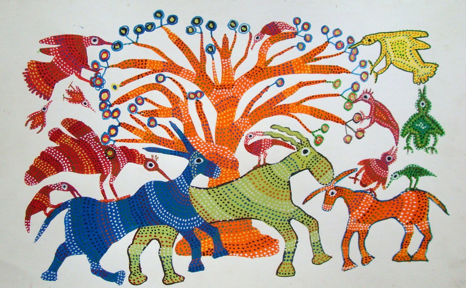 Must Art Gallery Is Featuring Gond Tribe’s Art Forms And You Just Can’t Miss it!