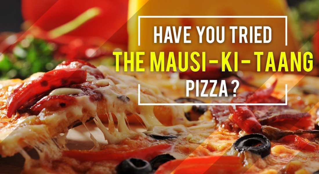 This Cafe In GTB Nagar Offers Mausi-Ki-Taang Pizza And It’s Dhasu AF!