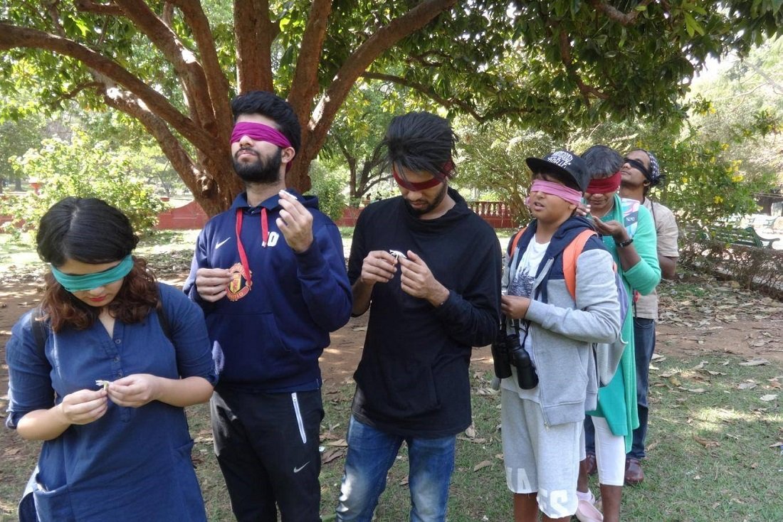 We Bet You've Never Tried The Blindfold Walks In Delhi Markets!