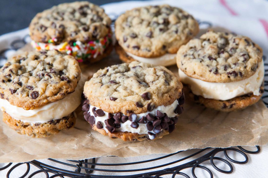 This Choco Chip Cookie Ice Cream Sandwich Is Everything Dreams Are Made Of!