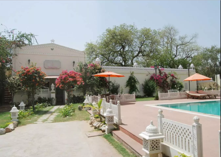 This Garden Villa In Jaipur Has A Private Pool, Sundeck And Maharaja Suite!