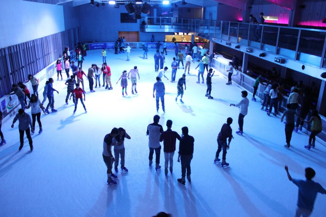 Now Ice Skate At India’s First, Natural Ice Skating Rink In Gurgaon!