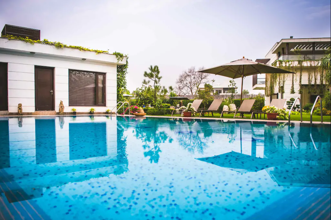 10 Mins From Delhi, This Homestay Has Pool, Yoga Area And Chill Vibes
