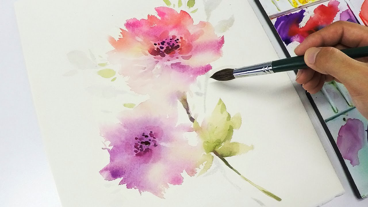 Check Out This Watercolor & Pencil Calligraphy Workshop.